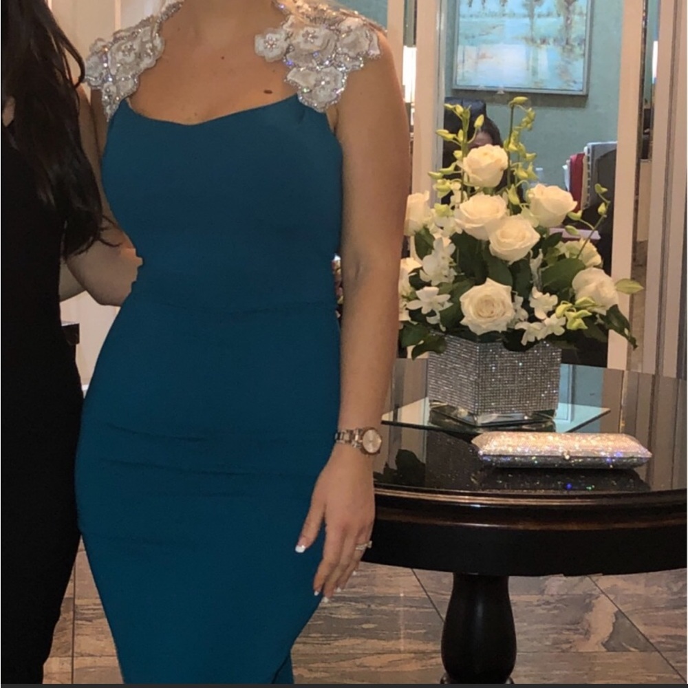Blue Evening Gown